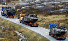 Photo: CB 90 N on trailer