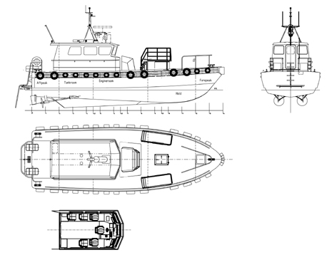 General arrangements AP 14 M