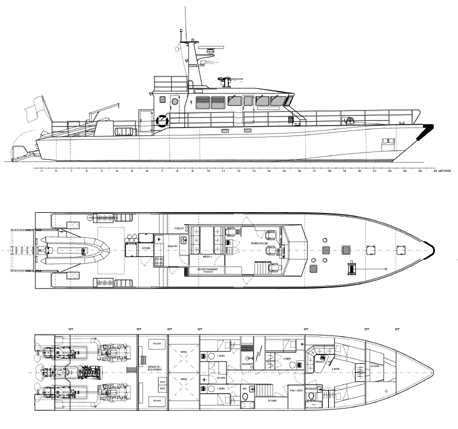 General arrangements - CG 25 M